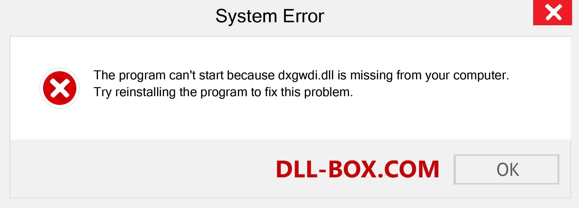  dxgwdi.dll file is missing?. Download for Windows 7, 8, 10 - Fix  dxgwdi dll Missing Error on Windows, photos, images