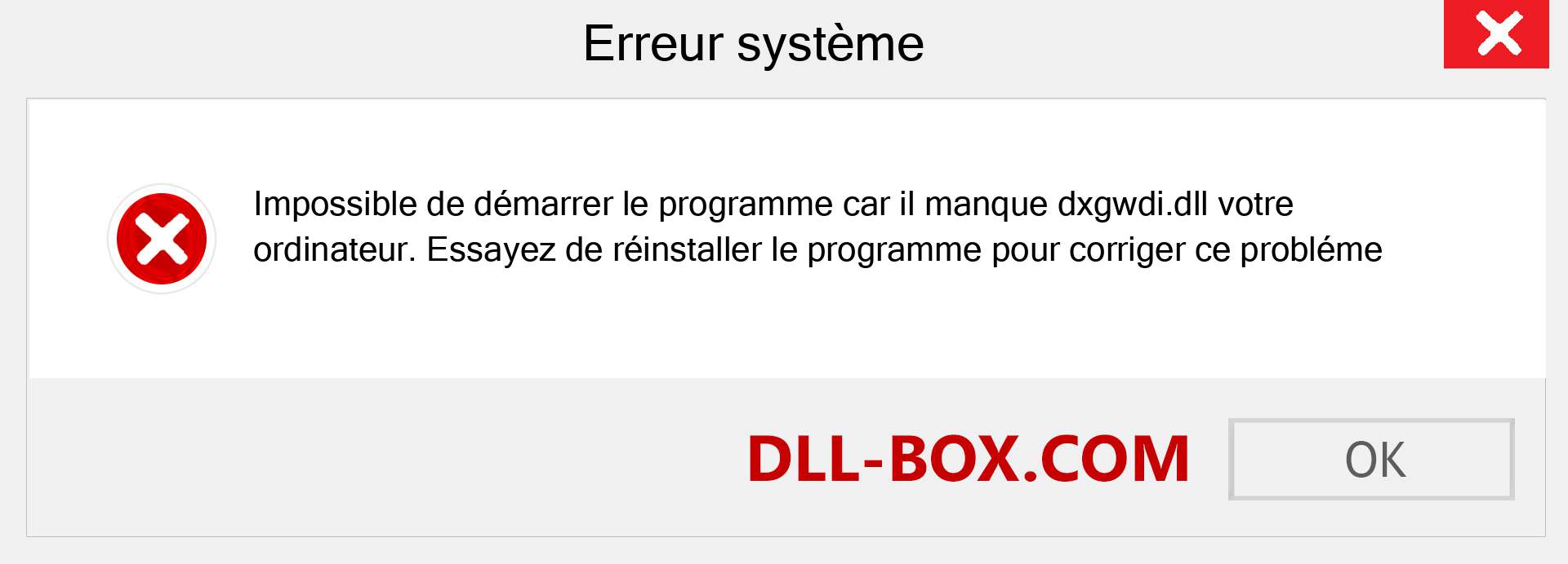 Le fichier dxgwdi.dll est manquant ?. Télécharger pour Windows 7, 8, 10 - Correction de l'erreur manquante dxgwdi dll sur Windows, photos, images